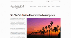 Desktop Screenshot of immovingtolosangeles.com