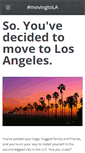 Mobile Screenshot of immovingtolosangeles.com